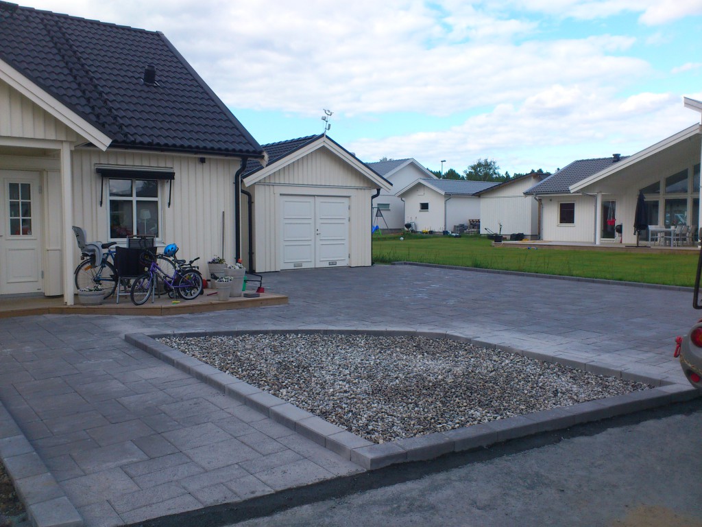 1. Stenlaggning uppfart Upplands Vasby Stockholm