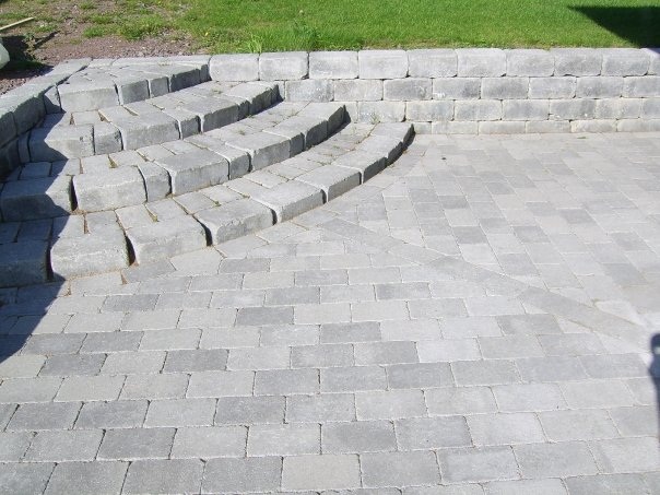 4. Lagga betongplattor Upplands Vasby Stockholm