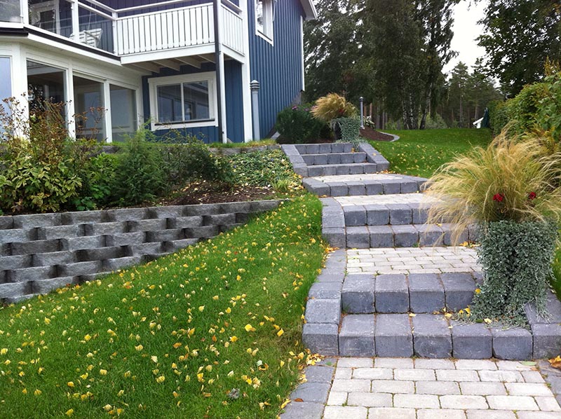 6. Bygga trappa i sten betong Upplands Vasby Stockholm (1)