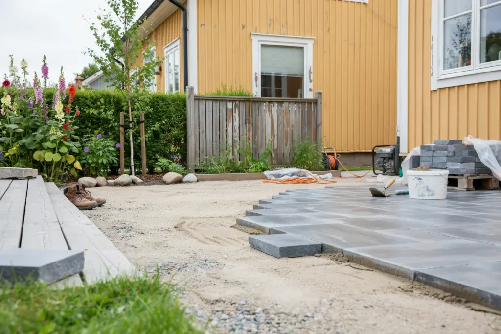 juni r b sta tiden att anl gga uteplats i sten s planerar du f r sommarens sk naste yta